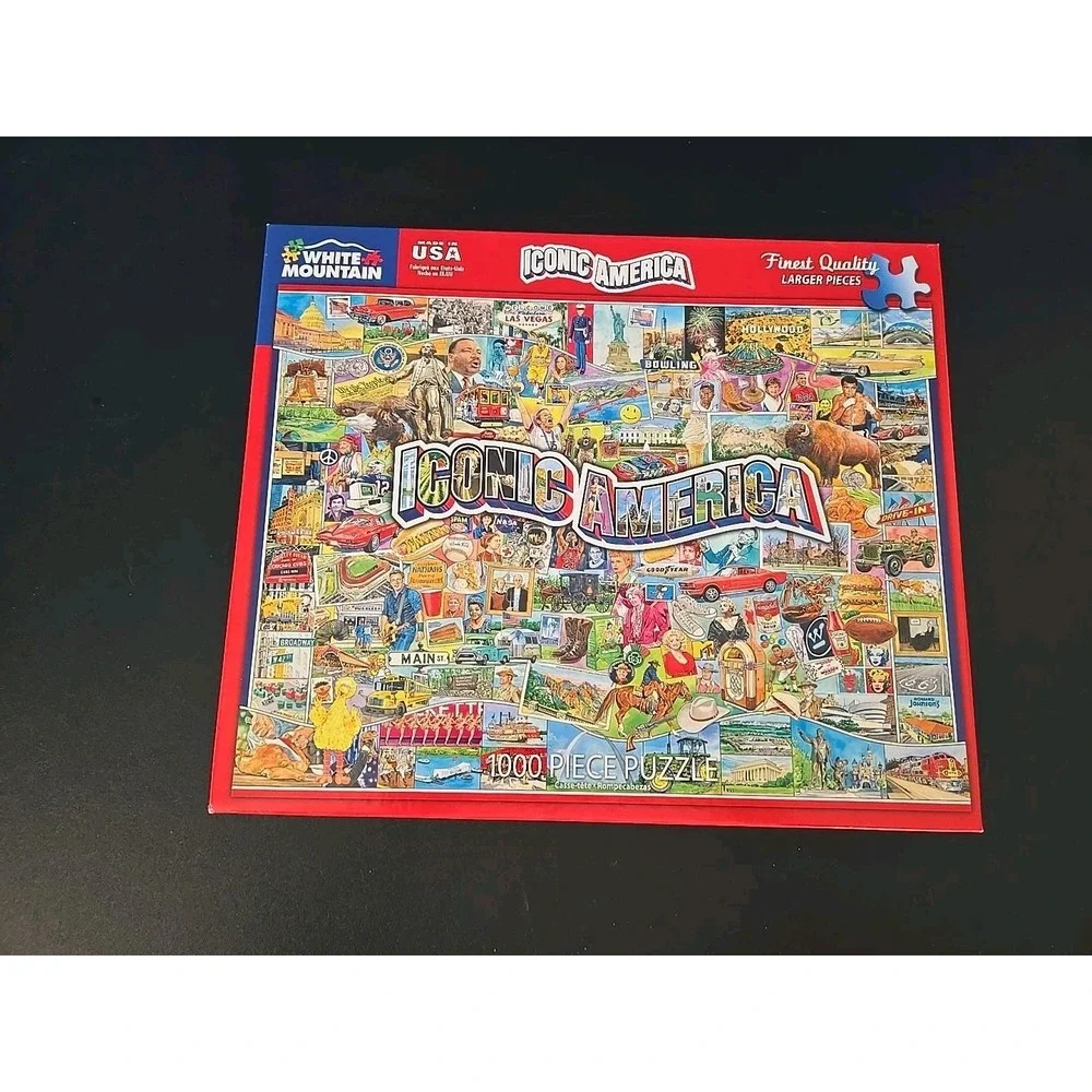 White‎ Mountain Puzzle 1000 Piece Puzzle 